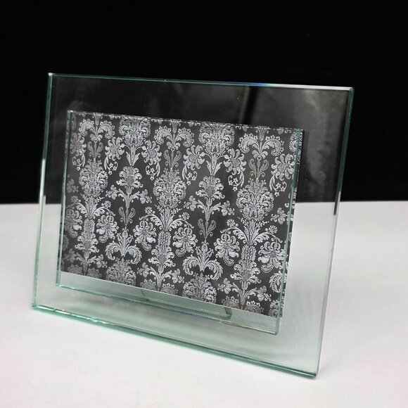 All Glass Picture Photo Frame Easel Back 7x5" - Picture 5 of 10